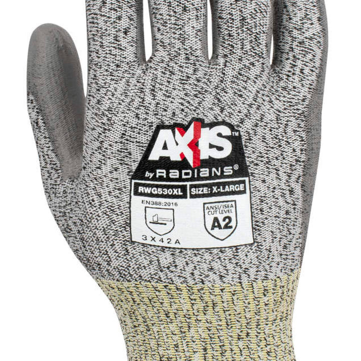 Radians RWG530 AXIS Cut Protection Level A2 Work Glove