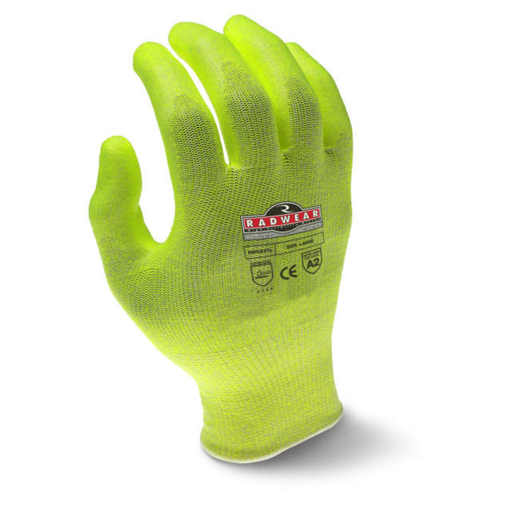 Radians RWG531 Radwear® Silver Series Cut Protection Level A2 High Visibility Grip Glove