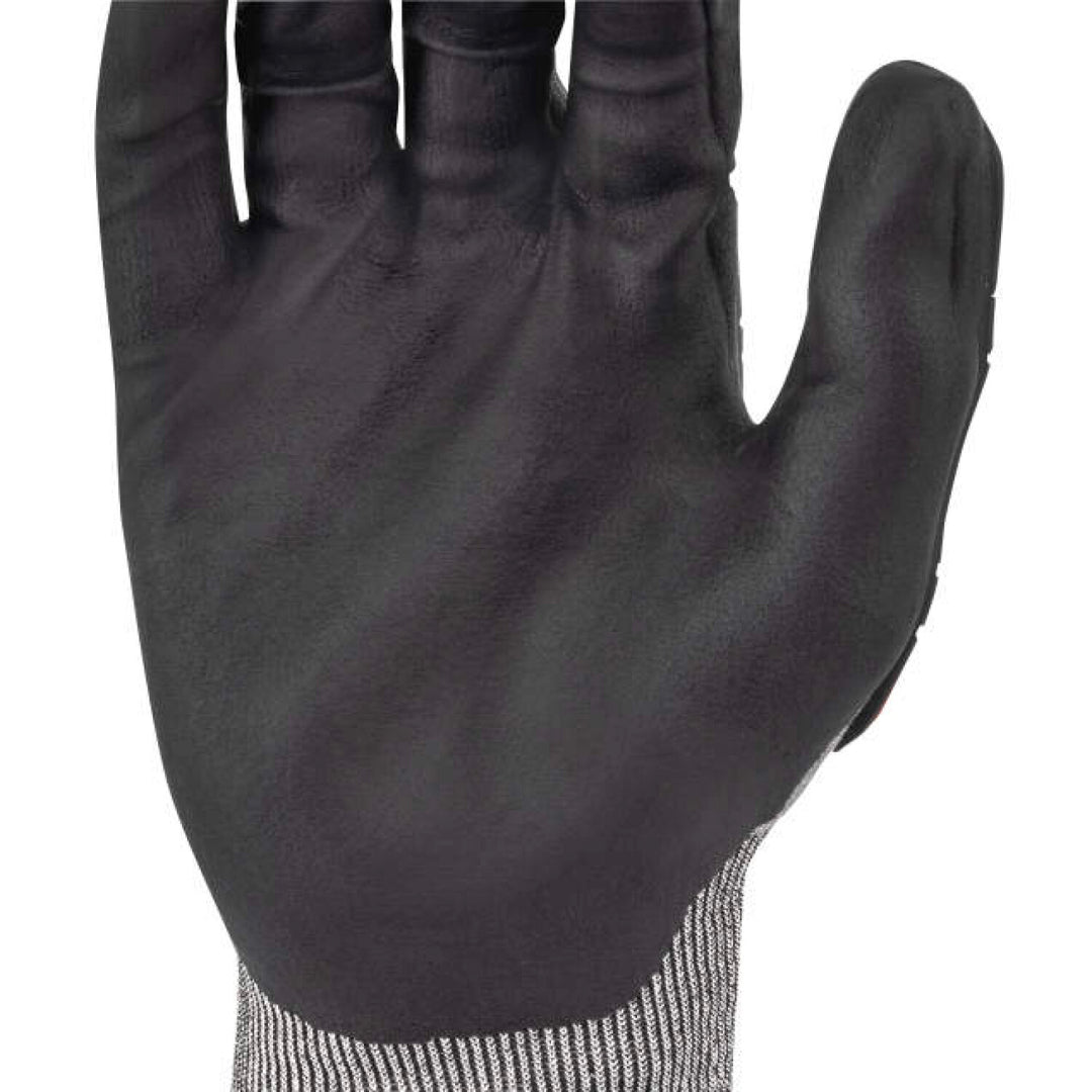 Radians RWG581 Cut Level A8 Foam Nitrile Coated Glove with TPR Impact Protection