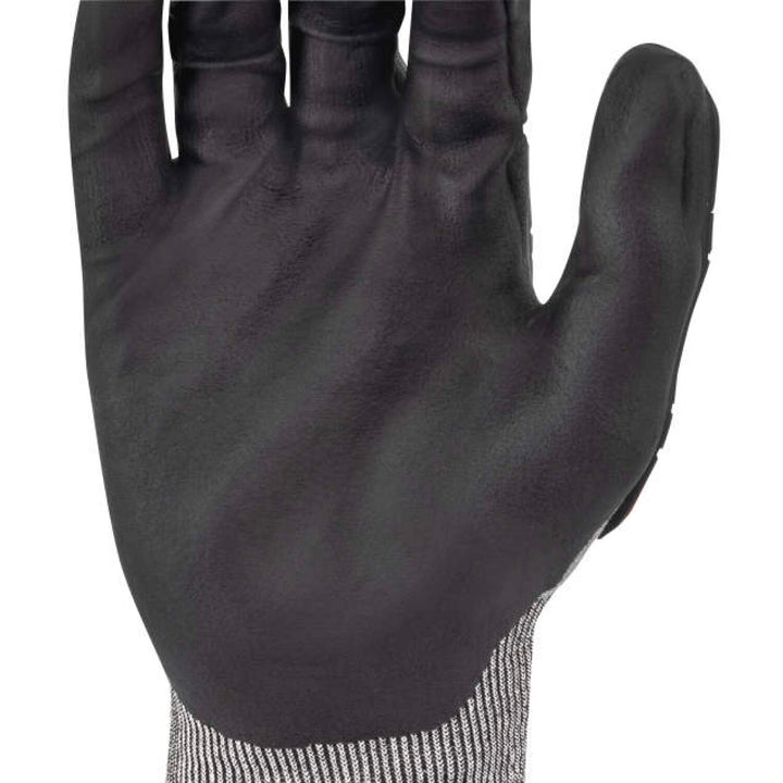 Radians RWG581 Cut Level A8 Foam Nitrile Coated Glove with TPR Impact Protection