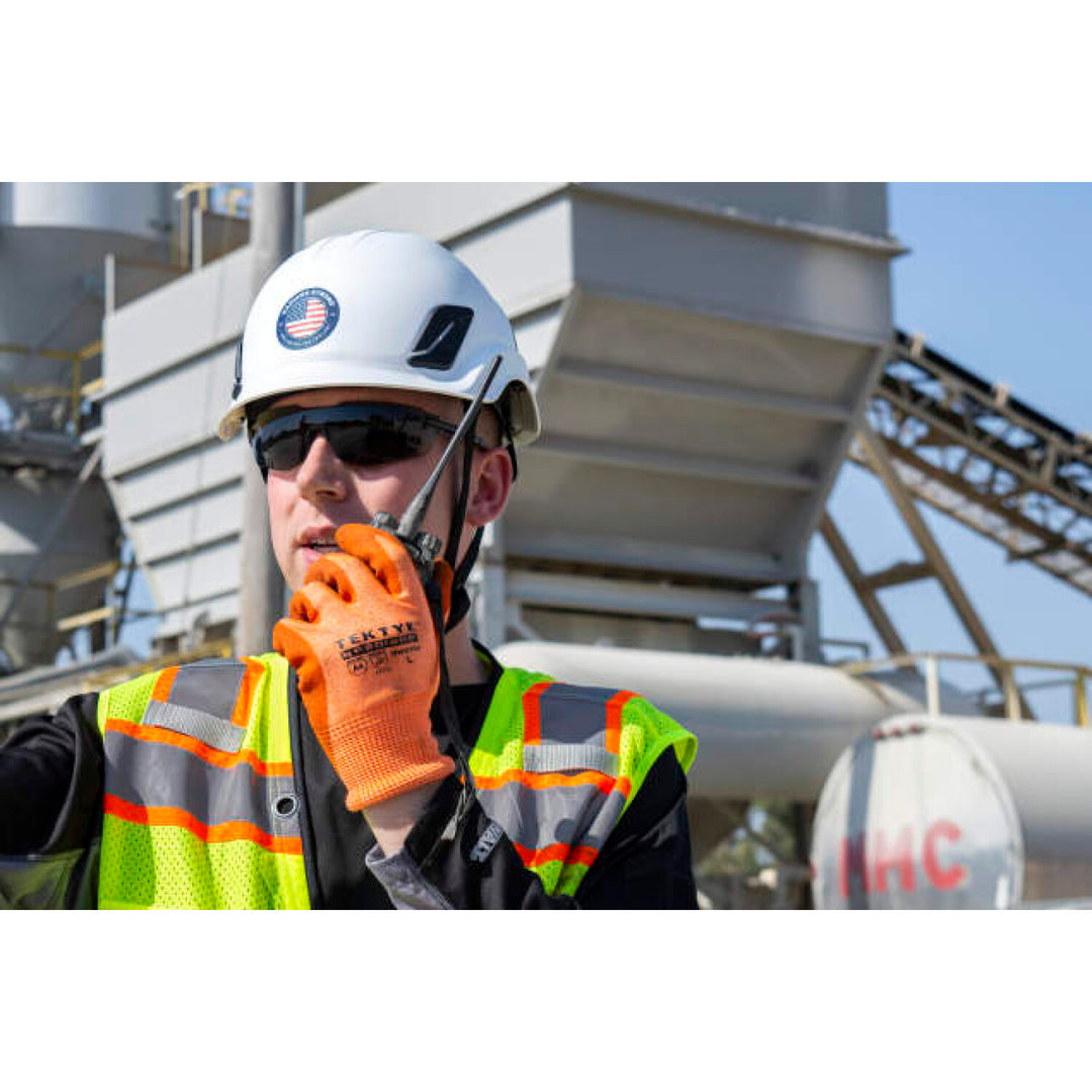 Radians RWG703 TEKTYE A4 Hi-Vis Cut Protective Work Glove