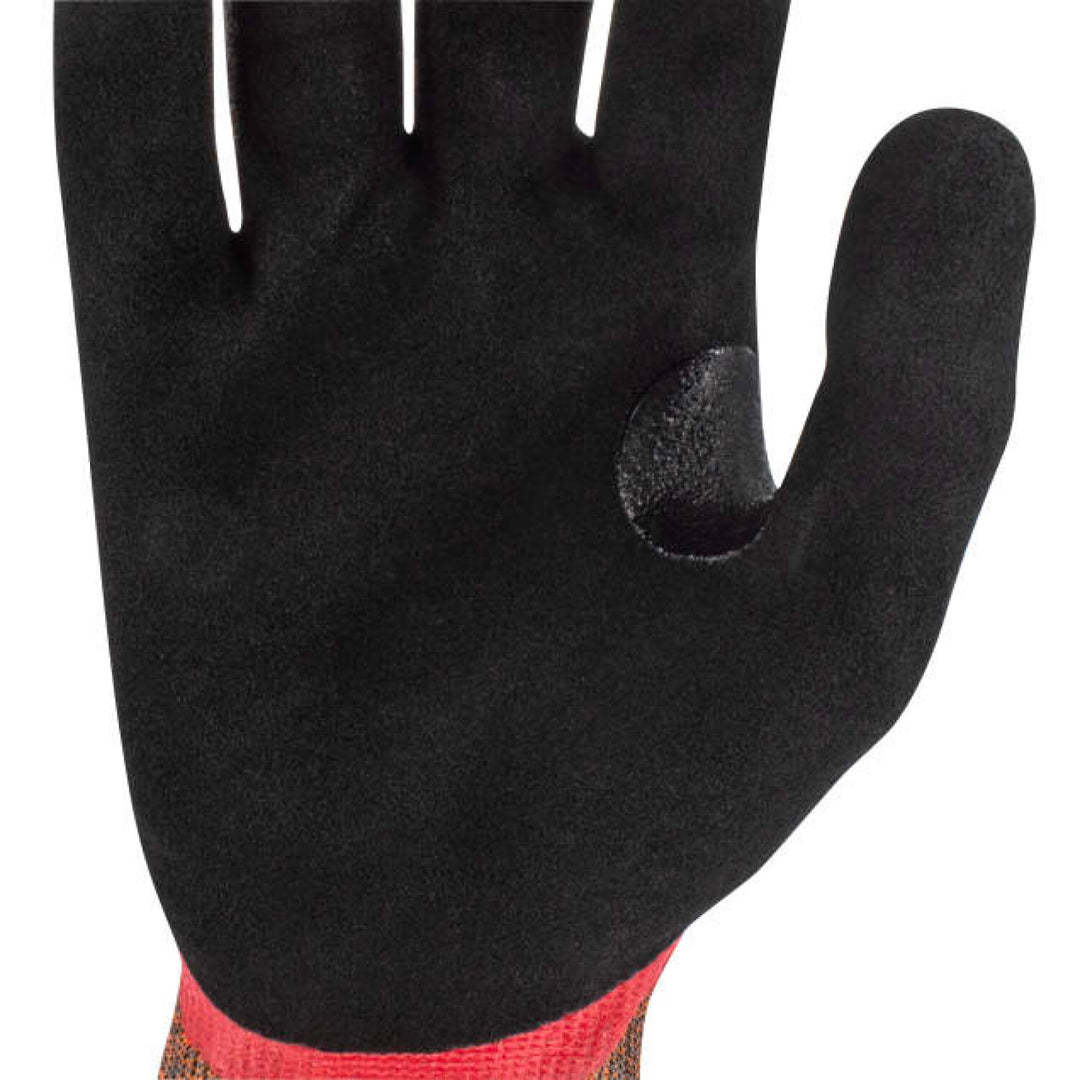 Radians RWG756 TEKTYE A4 Reinforced Thumb Nitrile Dip Cut Protective Work Glove