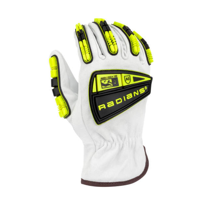 Radians RWG86 KAMORI Goatskin Leather HPPE Lined A6 Cut Protection Glove