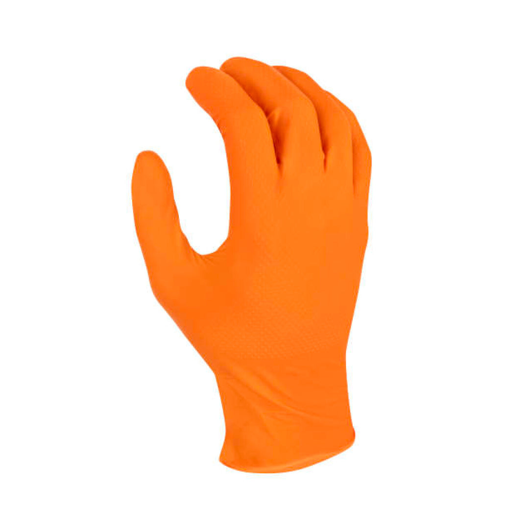 Radians RWG9606 6 Mil Nitrile Diamond Grip Disposable Industrial Grade Glove