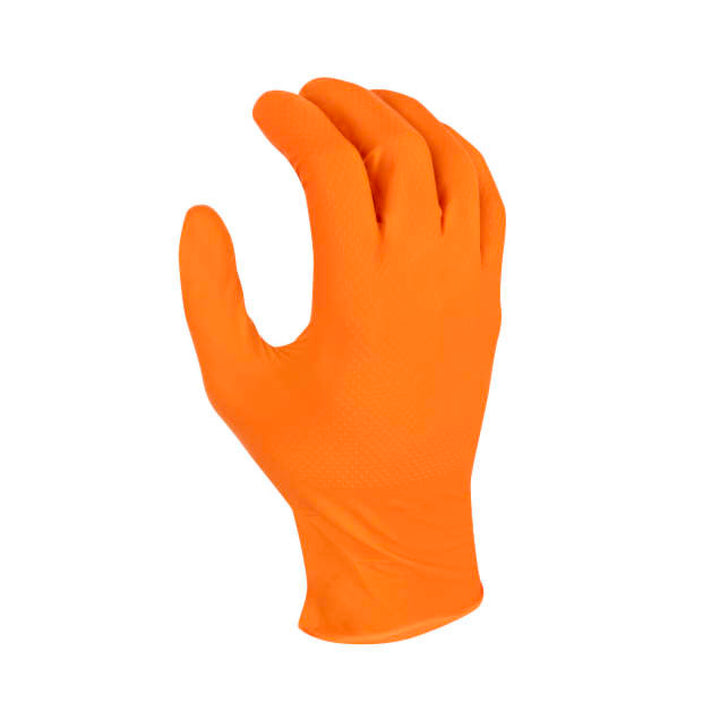 Radians RWG9608 8 Mil Nitrile Diamond Grip Disposable Industrial Grade Glove