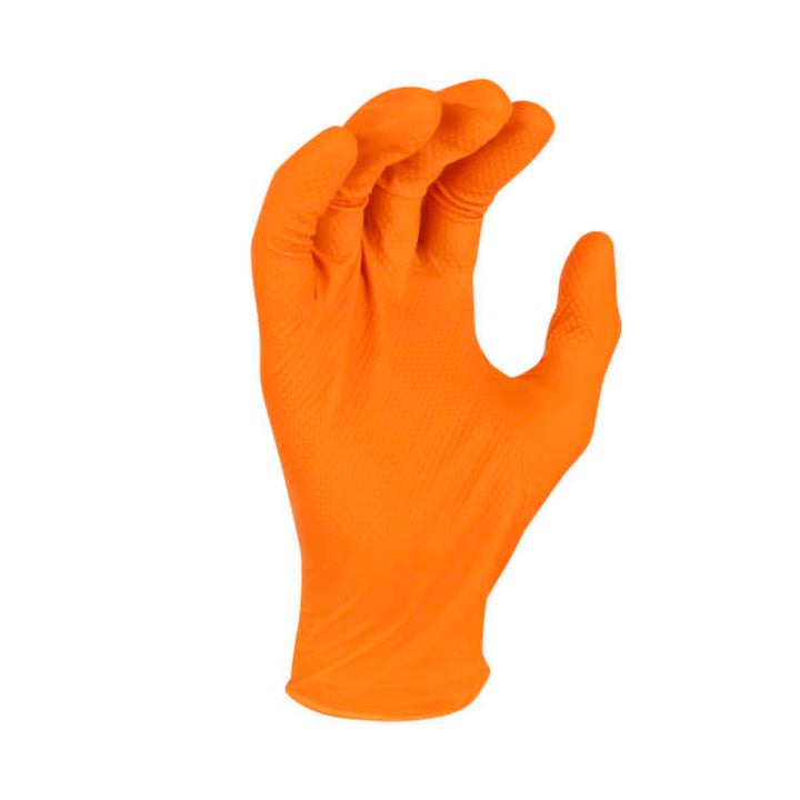 Radians RWG9608 8 Mil Nitrile Diamond Grip Disposable Industrial Grade Glove
