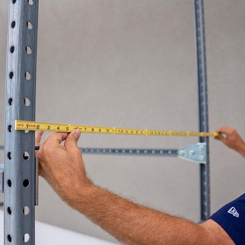 US Tape 55145 Rhino Fiberglass Folding Ruler 5/8" x 6' Carpenters Inside Reading; 16ths Front and Back