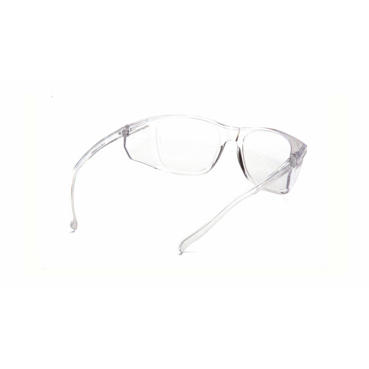 Pyramex S10910S Legacy  Clear Lens with Clear Temples