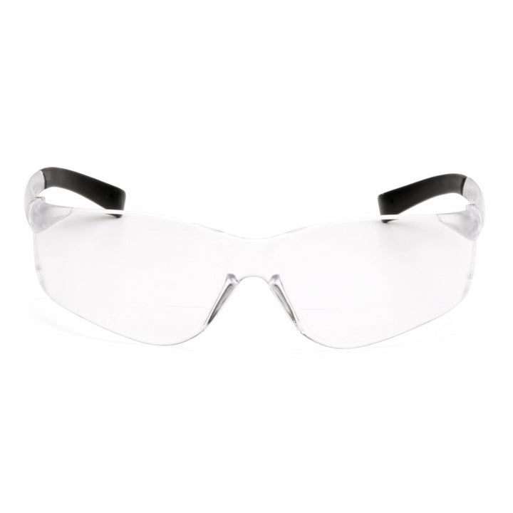 Pyramex S2510R20 Ztek Readers - Clear +2.0 Reader Lens with Clear Temples