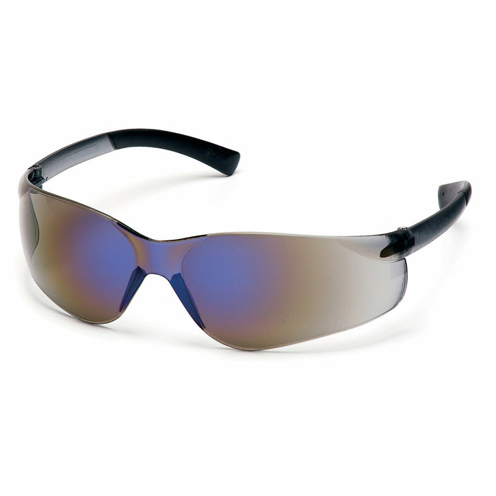 Pyramex S2575S Blue Mirror Lens with Blue Mirror Temples