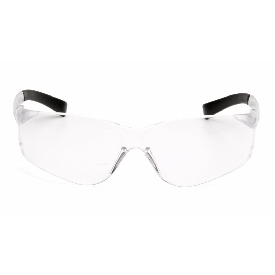 Pyramex S2510R15 Clear +1.5 Reader Lens with Clear Temples