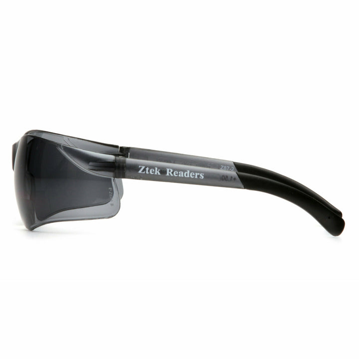 Pyramex S2520R25 Ztek Readers - Gray +2.5 Reader Lens with Gray Temples