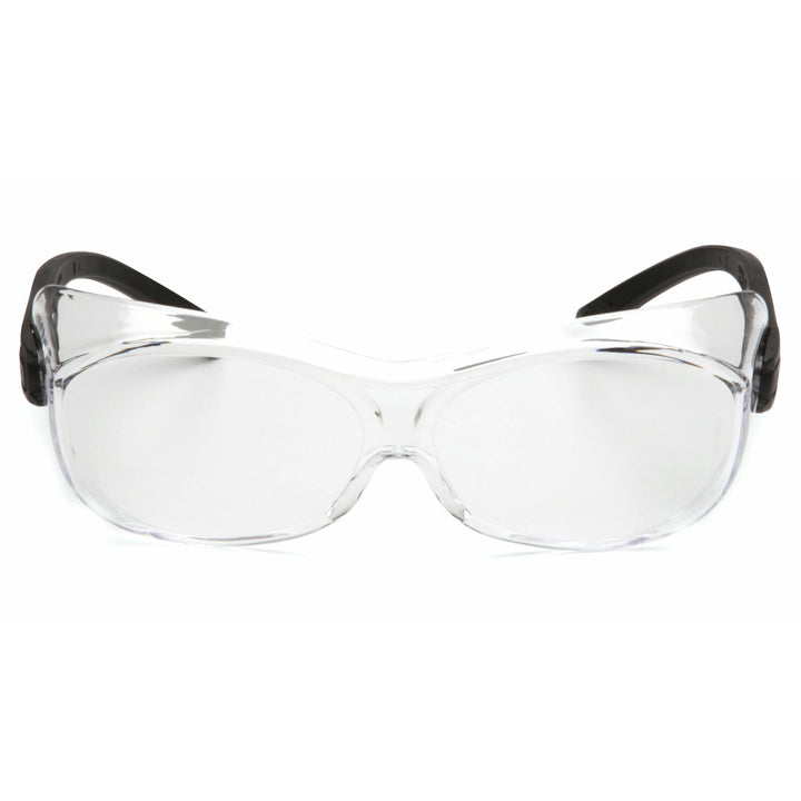 Pyramex S3510SJ OTS -  Clear Lens with Black Temples