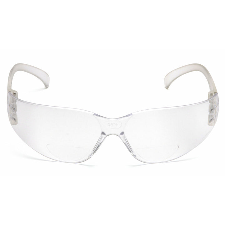 Pyramex S4110R15 Intruder Clear +1.5 Reader Lens with Clear Temples