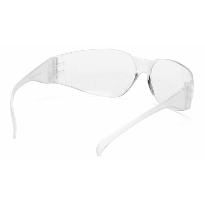 Pyramex S4110R20 Intruder Clear +2.0 Reader Lens with Clear Temples