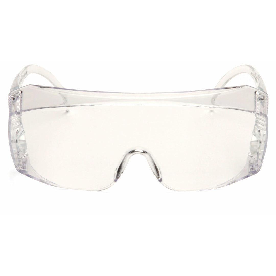 Pyramex S510SJ Solo Jumbo Size Clear Lens and Frame Combination