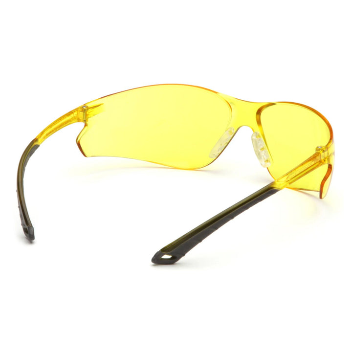 Pyramex S5830S Itek Amber Lens with Amber Temples