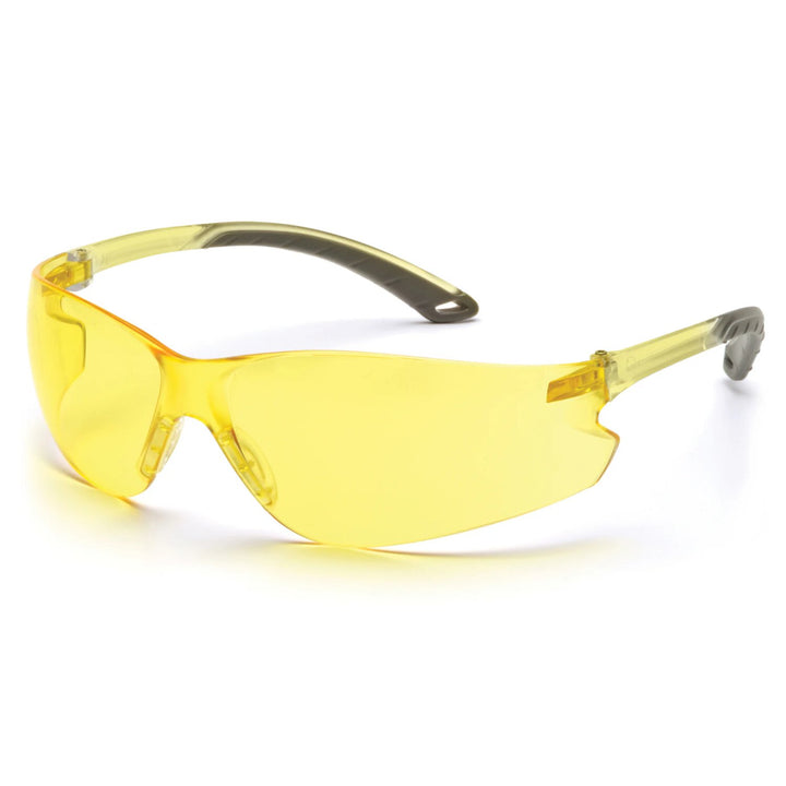 Pyramex S5830S Itek Amber Lens with Amber Temples