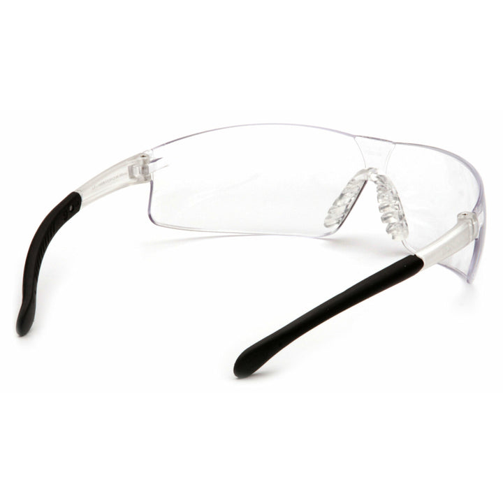 Pyramex S7210ST Clear Anti-Fog Lens with Clear Temples
