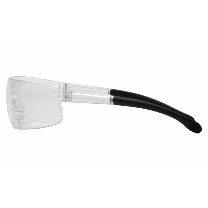 Pyramex S7210ST Clear Anti-Fog Lens with Clear Temples