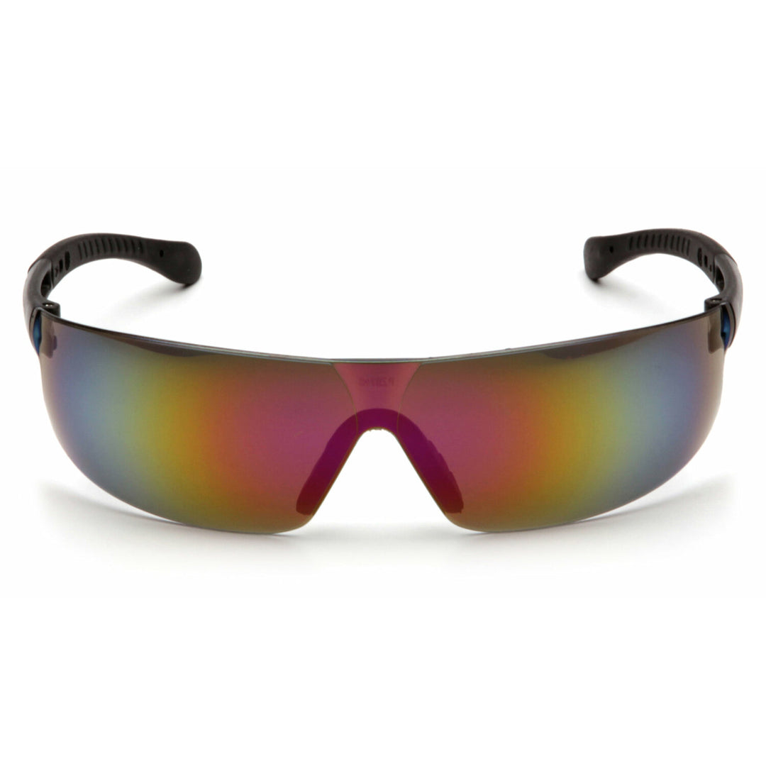 Pyramex S7255S Multi-color Mirror Lens with Gray Temples