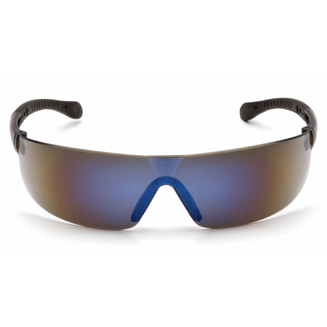 Pyramex S7275S Provoq Blue Mirror Lens with Gray Temples
