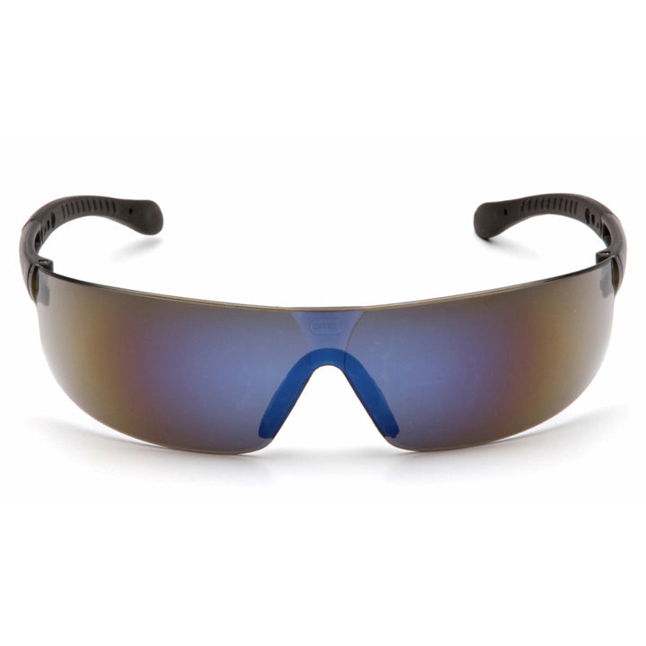 Pyramex S7275S Provoq Blue Mirror Lens with Gray Temples