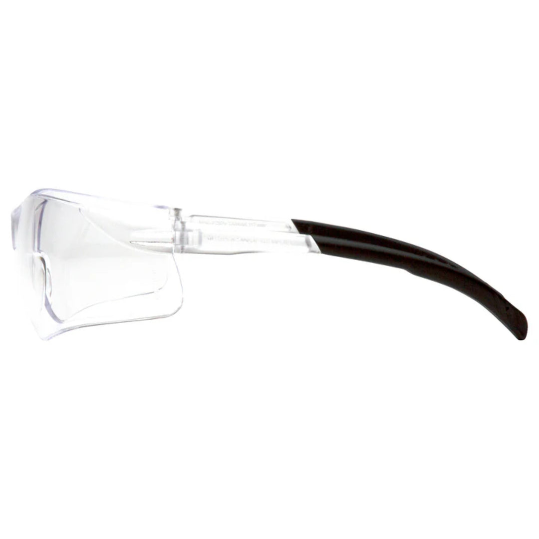 Pyramex S9110ST Clear H2X Anti-Fog, Clear Anti-Fog Lens with Clear Temples