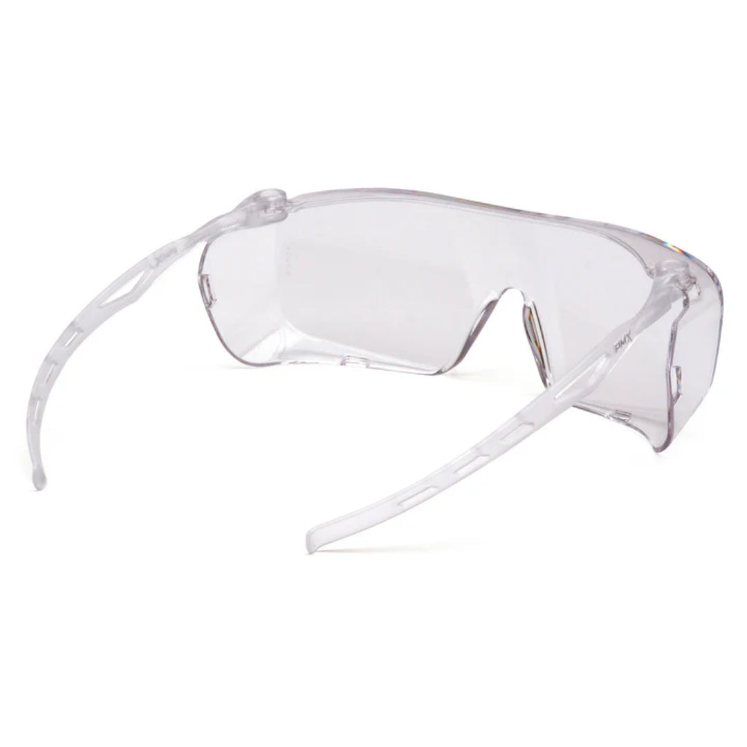 Pyramex S9910ST Clear H2X Anti-Fog Lens with Clear Temples