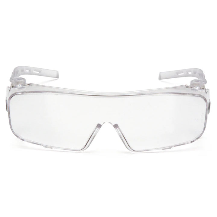 Pyramex S9910ST Clear H2X Anti-Fog Lens with Clear Temples