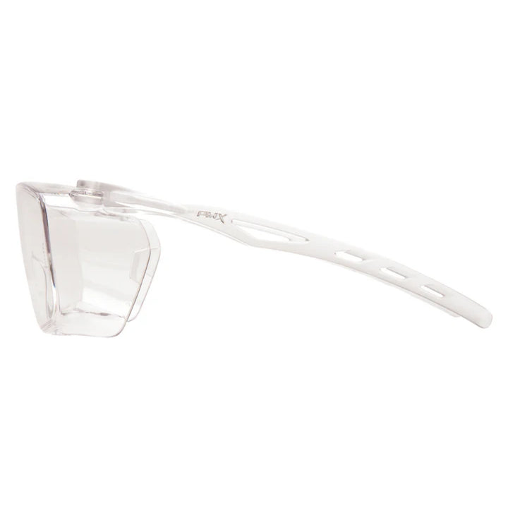 Pyramex S9910ST Clear H2X Anti-Fog Lens with Clear Temples