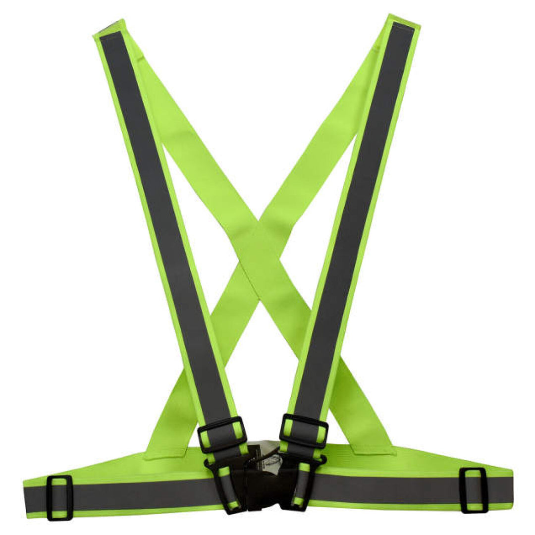 Radians SA0201X High Visibility Breakaway X-Back Safety Harness - Universal