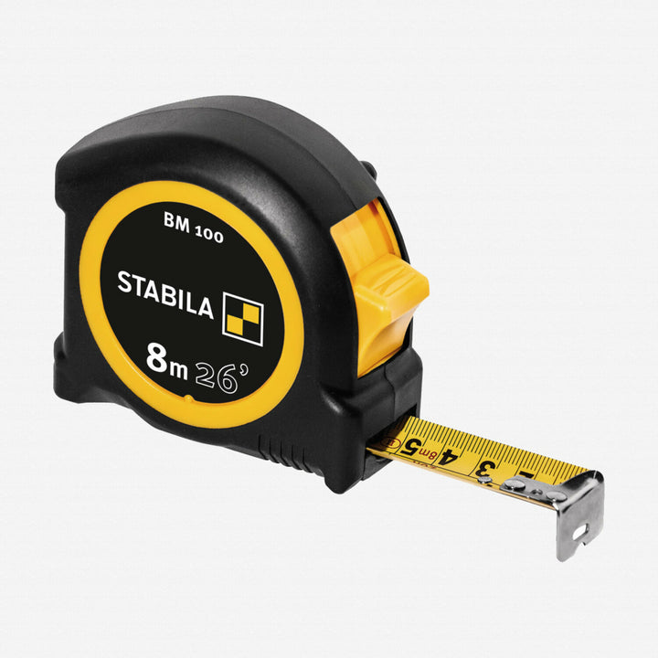 Stabila 30826 Pocket tape BM 100, cm/inch scale 16 ft