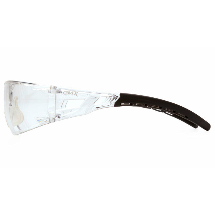 Pyramex SB10210ST Fyxate Clear H2X Anti-Fog Lens with Clear Temples