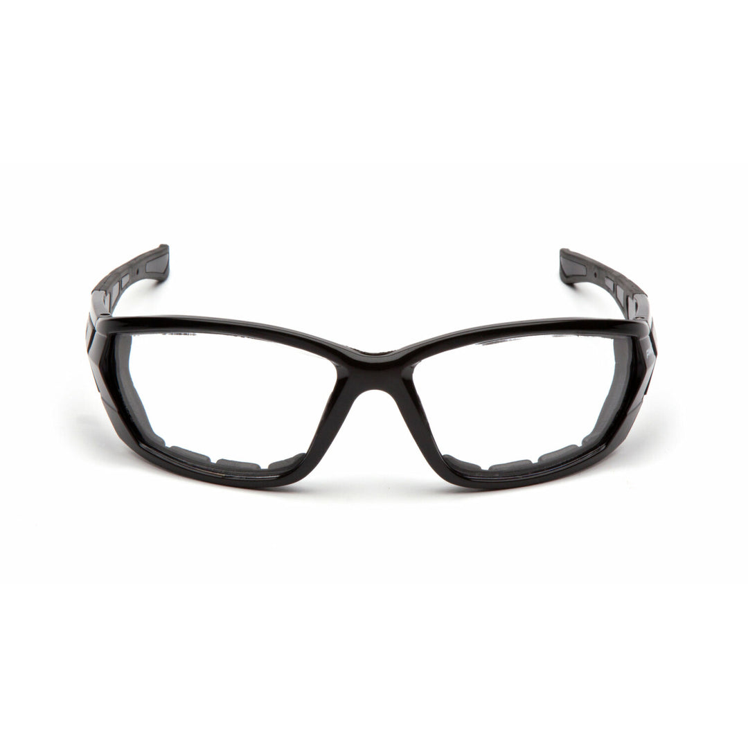 Pyramex SB10810DT Clear Anti-Fog Lens with Padded Black Frame