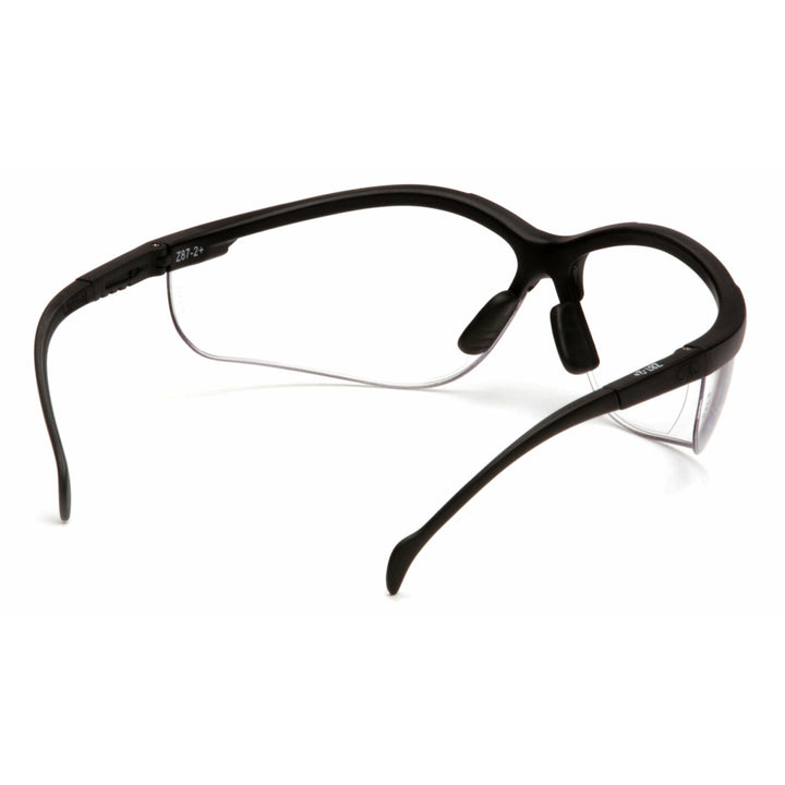 Pyramex SB1810R25T V2 Readers Clear +2.5 H2X Anti-Fog Lens with Black Frame