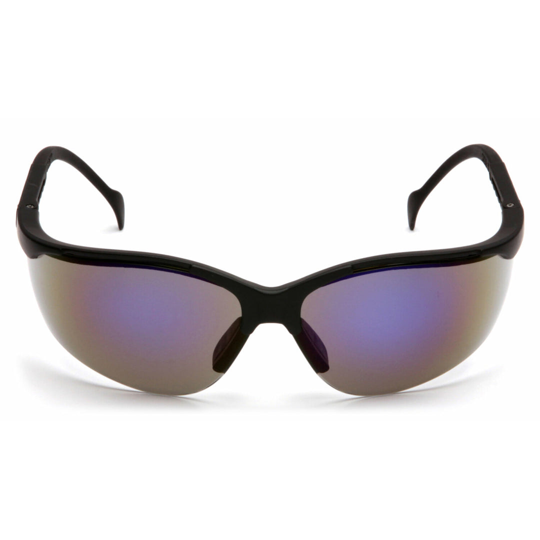 Pyramex SB1875S Venture II Blue Mirror Lens with Black Frame