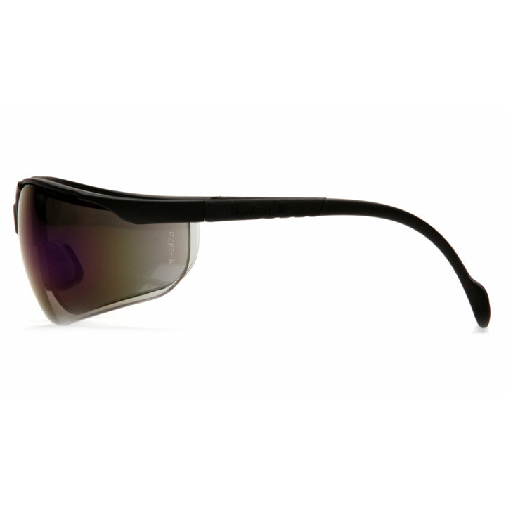 Pyramex SB1875S Venture II Blue Mirror Lens with Black Frame