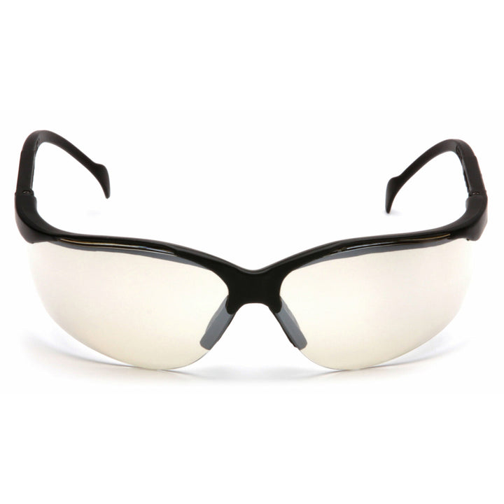 Pyramex SB1880ST Indoor/Outdoor Mirror Anti-Fog Lens with Black Frame