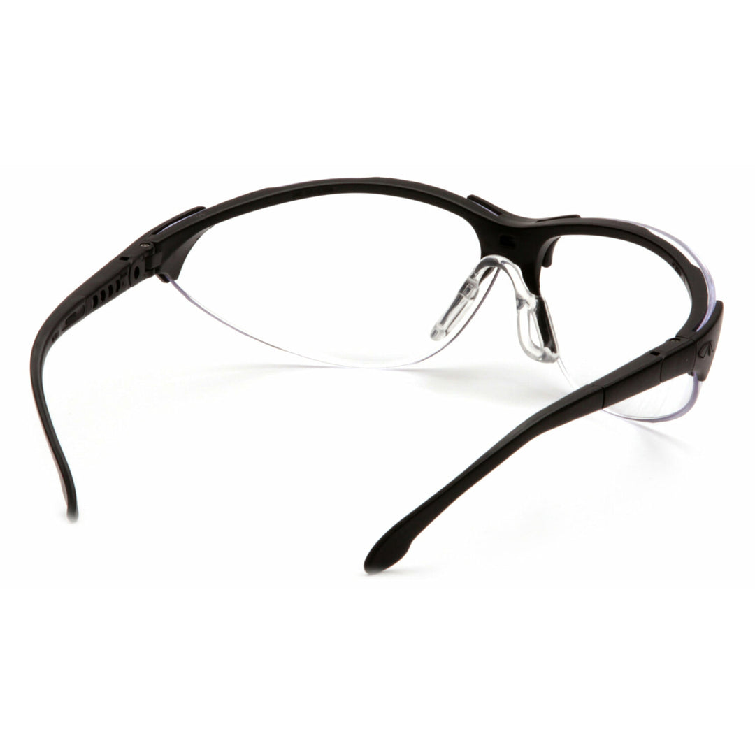 Pyramex SB2810ST Rendezvous Clear H2X Anti-Fog Lens with Black Frame