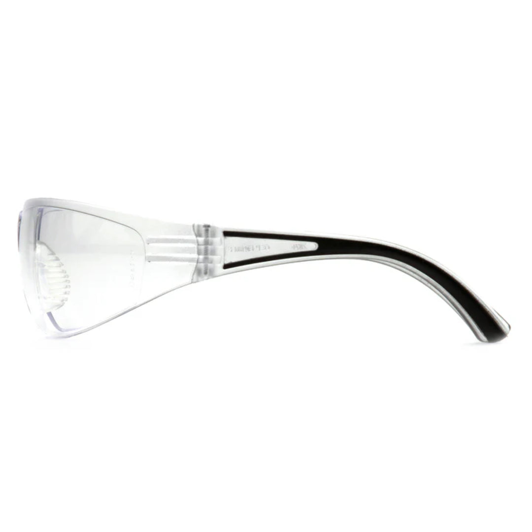 Pyramex SB3610S Cortez Clear Lens with Black Temples
