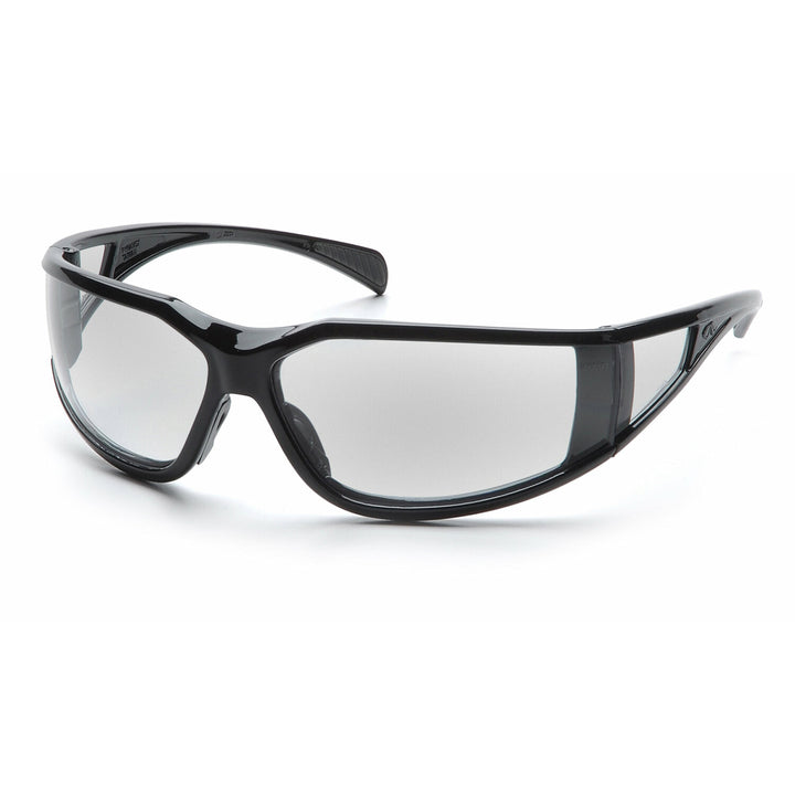 Pyramex SB5110DT Exeter Clear Anti-Fog Lens with Black Frame