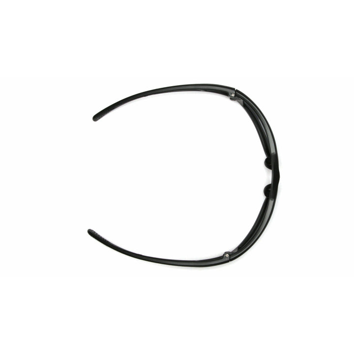 Pyramex SB5110DT Exeter Clear Anti-Fog Lens with Black Frame