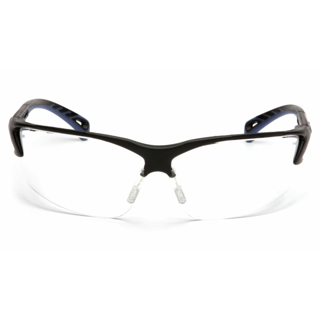 Pyramex PYSB5710D Venture 3 Clear Lens with Black Frame