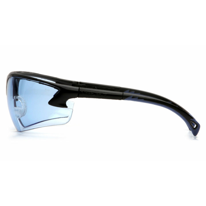 Pyramex SB5760D Pyramex Safety - Venture 3 - Black Frame/Infinity Blue Lens
