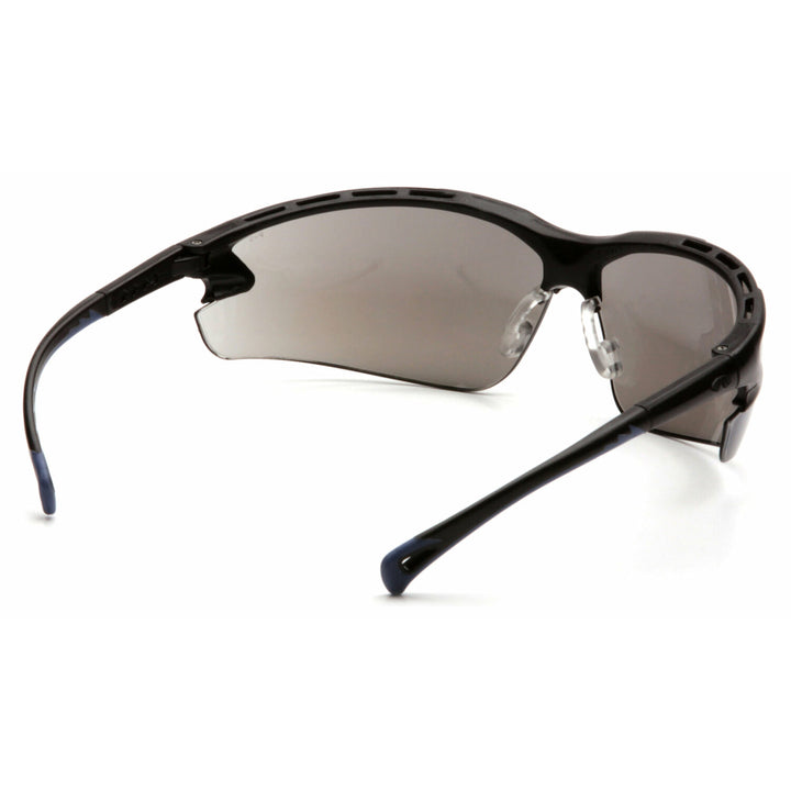 Pyramex SB5770D Venture 3 Silver Mirror Lens with Black Frame