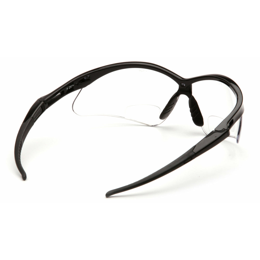 Pyramex SB6310SPR25 Pmxtreme Clear +2.5 Reader Lens with Black Frame and Cord