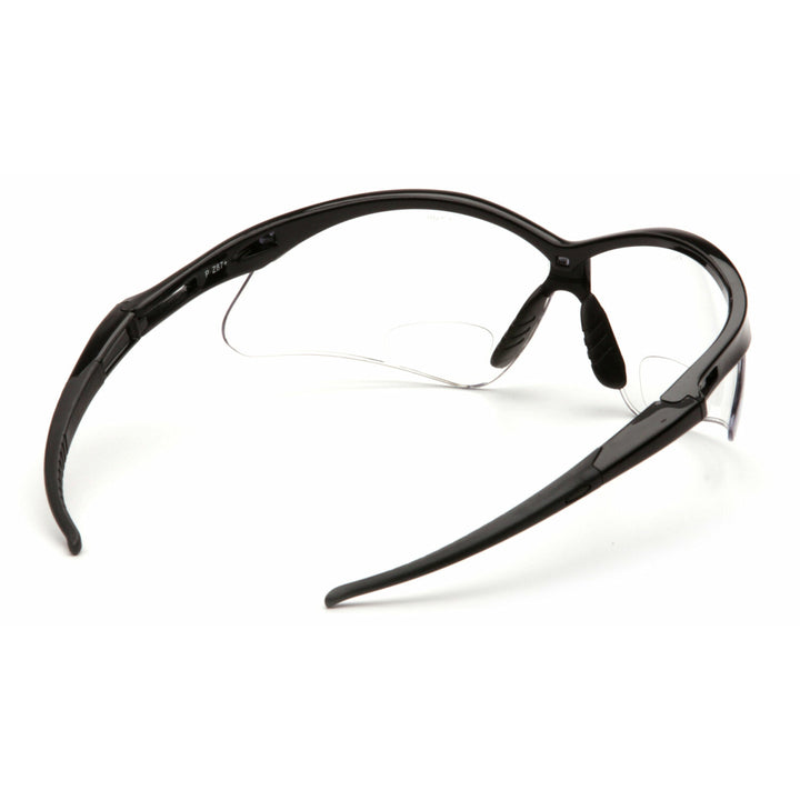 Pyramex SB6310SPR25 Pmxtreme Clear +2.5 Reader Lens with Black Frame and Cord