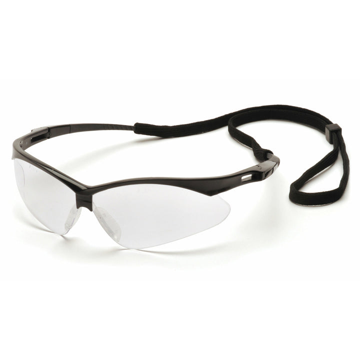 Pyramex SB6310STP Clear Anti-Fog Lens with Black Frame and Cord