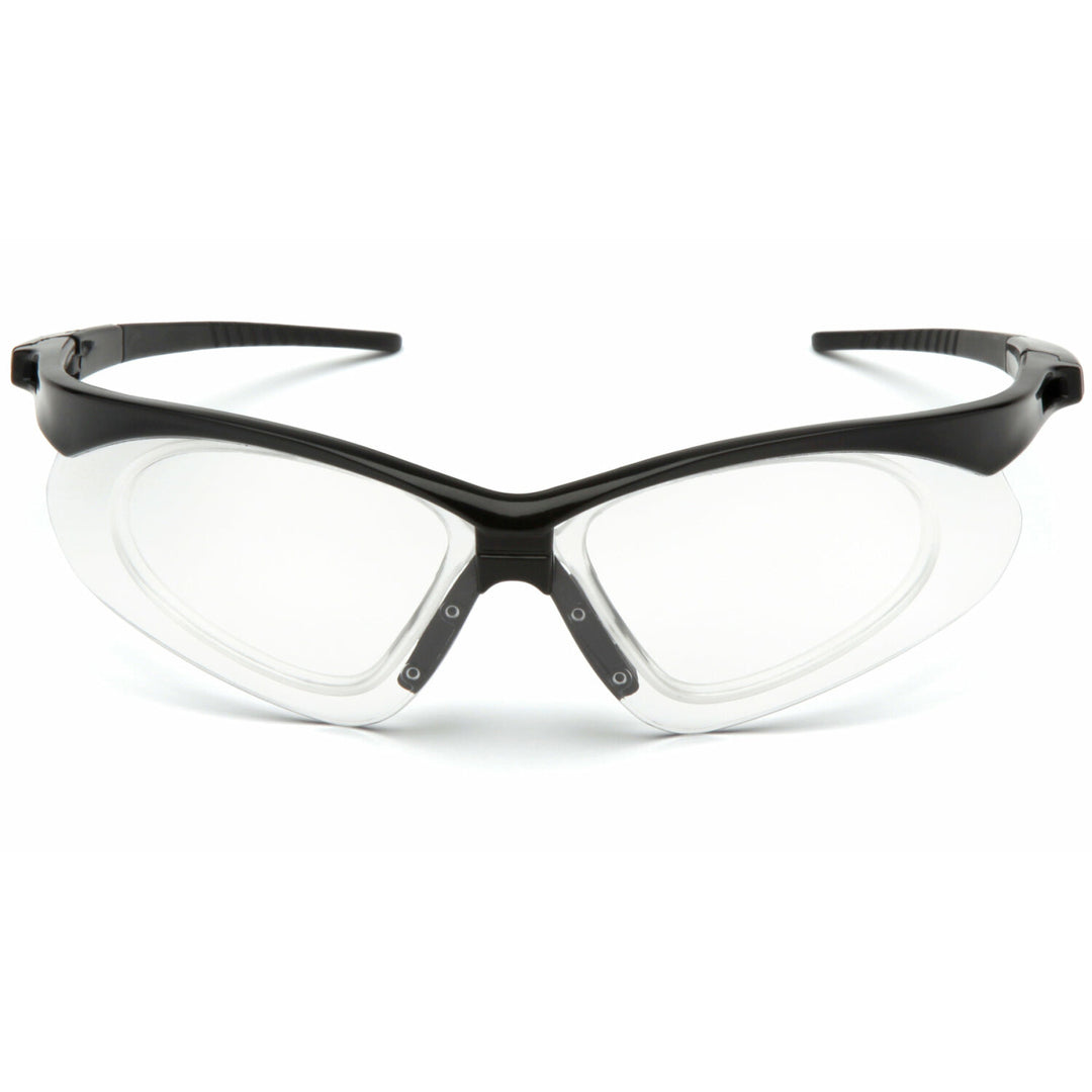 Pyramex SB6310STRX Black Frame/ Clear Anti-Fog Lens